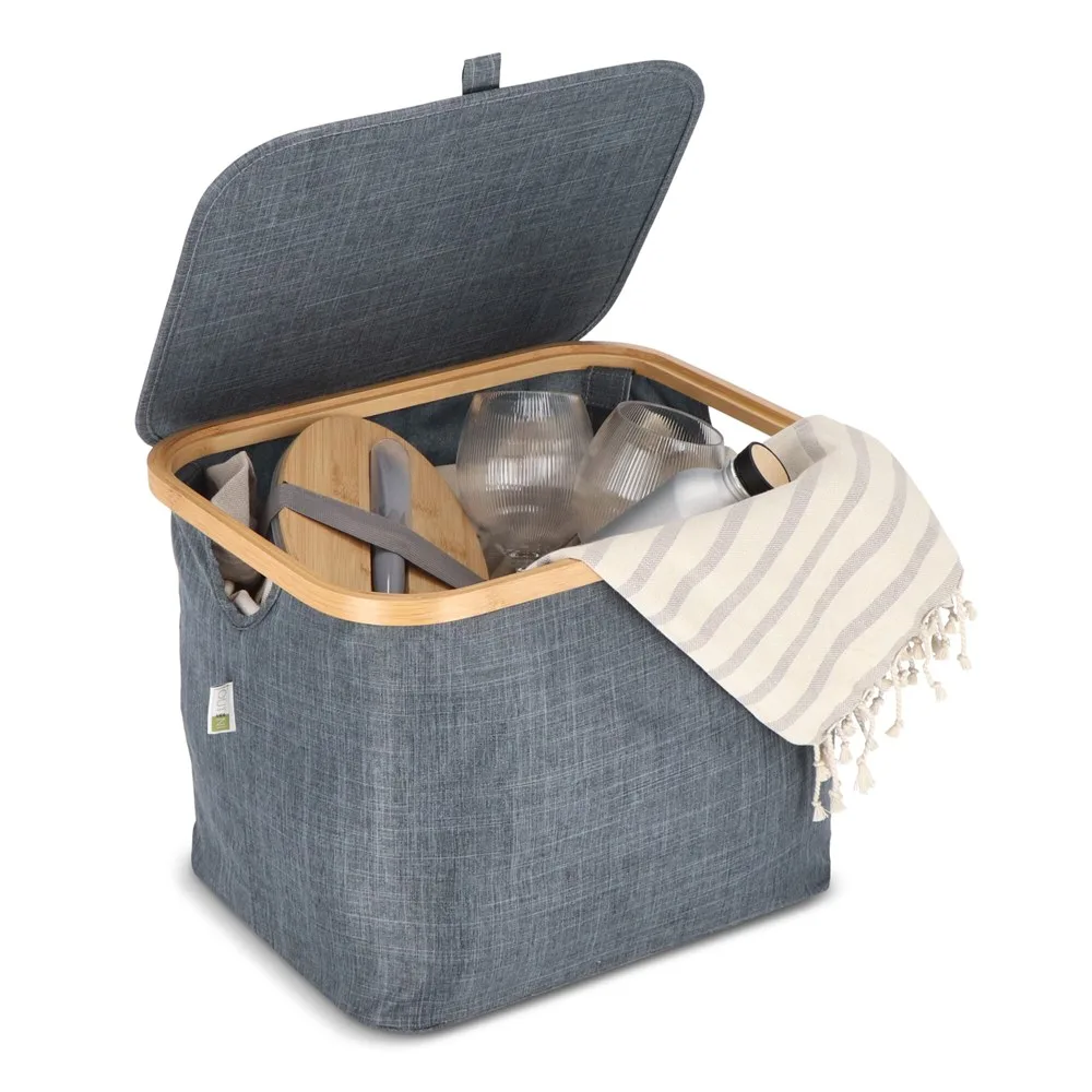 InSideOut opvouwbare mand met deksel Sogne 405 x 33 x 30cm rPET productfoto 14 - Hidalgo InSideOut opvouwbare mand met deksel Sogne 40.5 x 33 x 30cm rPET — productfoto 14