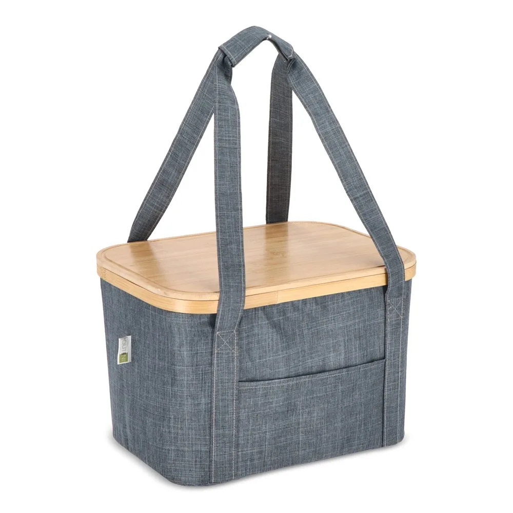 InSideOut Opvouwbare koel mand Sogne 38 x 26 x 25cm rPET productfoto 2 - Hidalgo-werbeartikel InSideOut Opvouwbare (koel) mand Sogne 38 x 26 x 25cm rPET — productfoto 2