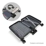 De Nordlyft InSideOut trolley, met afneembare wielen, past onder de stoel. — productfoto 6