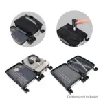 InSideOut Trolley Nordlyft, vacuüm pack, afneembare wielen, past onder de stoel. — productfoto 6