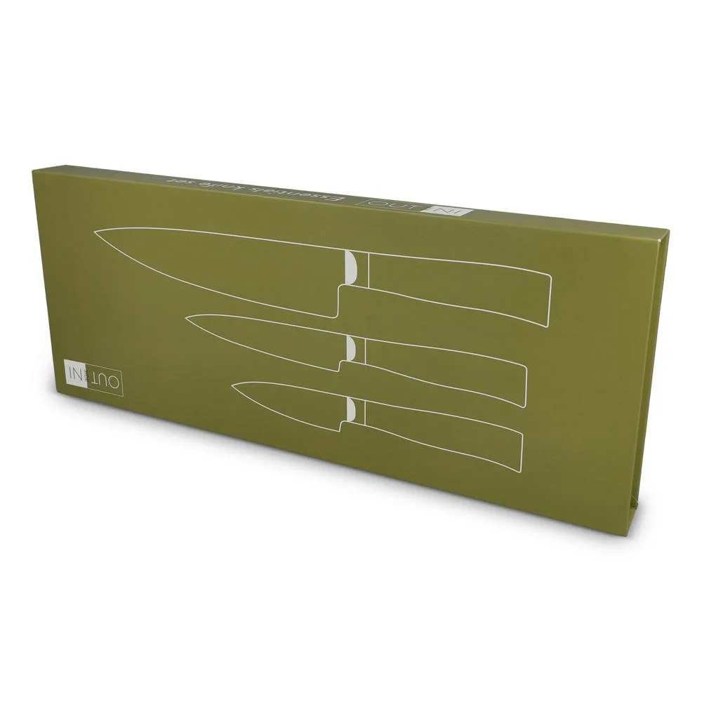 InSideOut 3 delige Essential messenset Ravn productfoto 5 - Hidalgo InSideOut 3 delige Essential messenset Ravn — productfoto 5