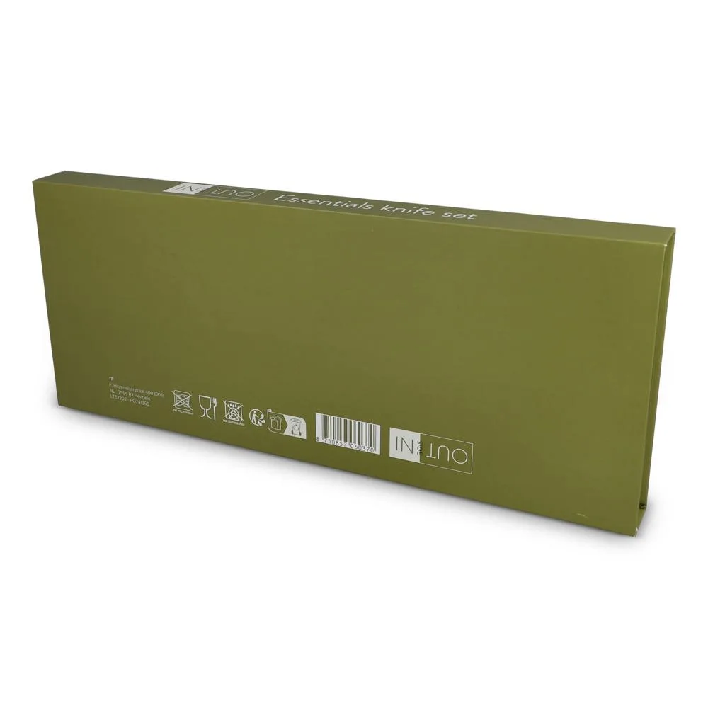 InSideOut 3 delige Essential messenset Ravn productfoto 6 - Hidalgo InSideOut 3 delige Essential messenset Ravn — productfoto 6