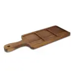 InSideOut houten serveerplank met 3 keramische schaaltjes — productfoto 5
