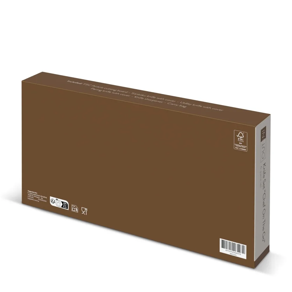 InSideOut 6-delige Messenset Chef on the Go productfoto 2 - Hidalgo InSideOut 6-delige Messenset Chef on the Go — productfoto 2