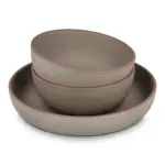 InSideOut 3-delige Serveerset Runa gemaakt van rPET taupe - Hidalgo InSideOut 3-delige Serveerset Runa, gemaakt van rPET, taupe
