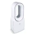inSide Out Bladeless Soft Wind Fan Brislux met LED-verlichting, wit