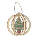 InSideOut Houten kerstornament set van 3 — productfoto 4