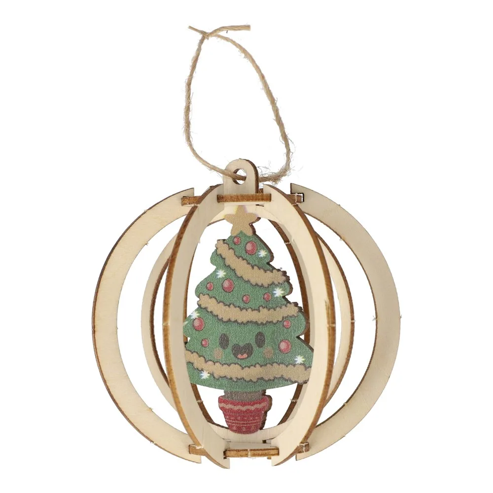 InSideOut Houten kerstornament set van 3 productfoto 4 - Hidalgo-werbeartikel InSideOut Houten kerstornament set van 3 — productfoto 4