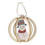 InSideOut Houten kerstornament set van 3 — productfoto 5
