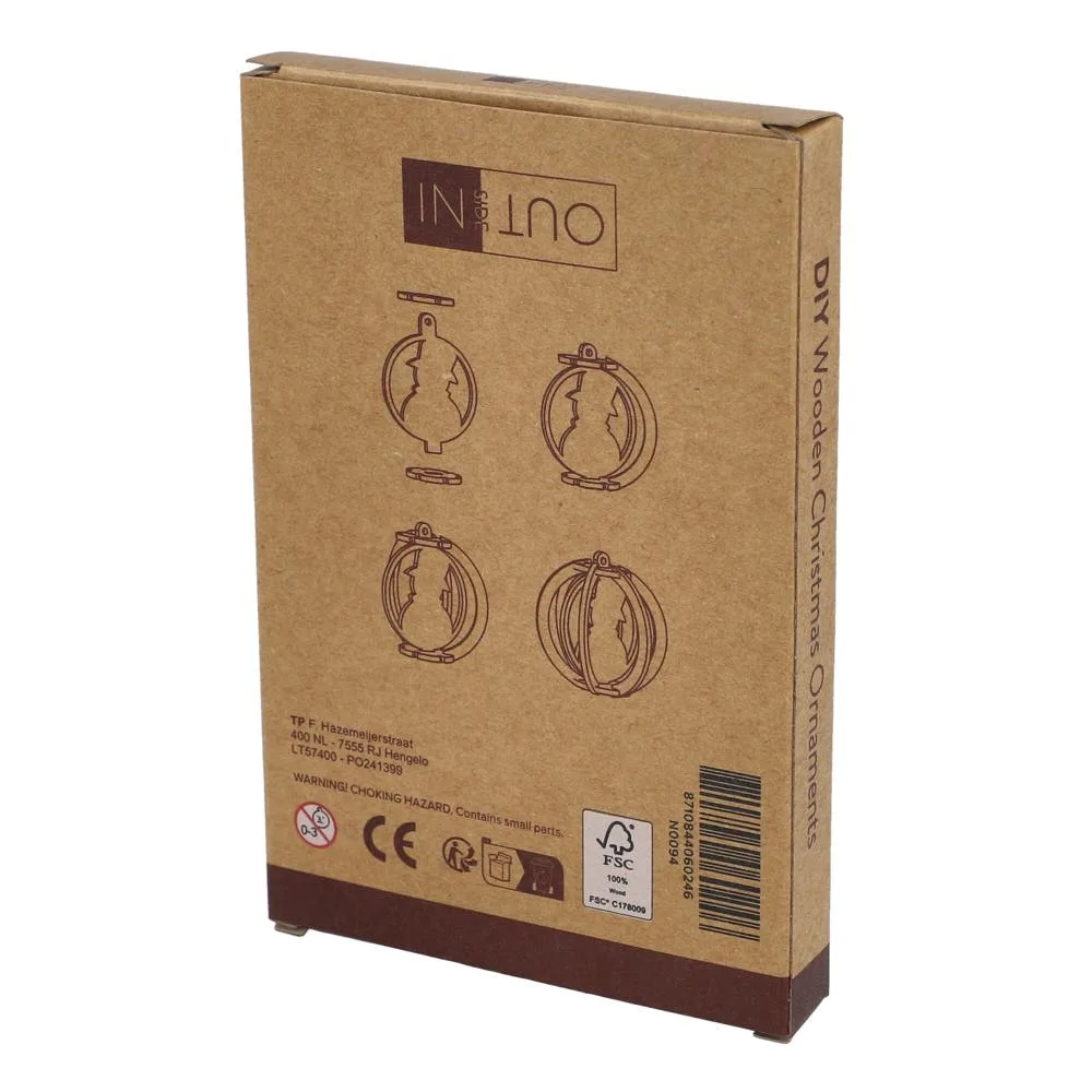 InSideOut Houten kerstornament set van 3 productfoto 8 - Hidalgo-werbeartikel InSideOut Houten kerstornament set van 3 — productfoto 8