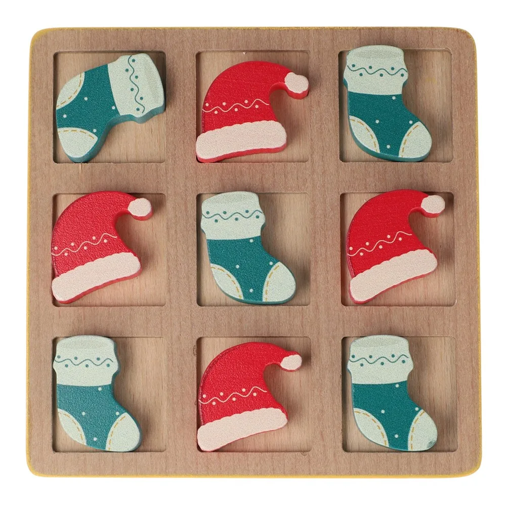 InSideOut Houten Kerstmis tic-tac-toe productfoto 4 - Hidalgo-werbeartikel InSideOut Houten Kerstmis tic-tac-toe — productfoto 4