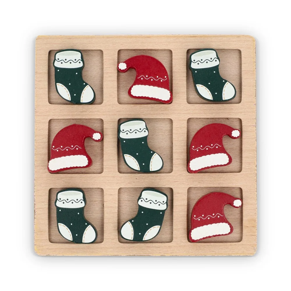 InSideOut Houten Kerstmis tic-tac-toe productfoto 6 - Hidalgo-werbeartikel InSideOut Houten Kerstmis tic-tac-toe — productfoto 6