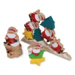 InSideOut Houten Kerstman-balanceerspel — productfoto 3