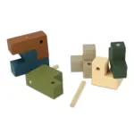 InSideOut FSC Houten Kubus think iq puzzel — productfoto 3