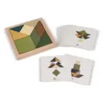 InSideOut Houten Tangram think IQ puzzle — productfoto 2