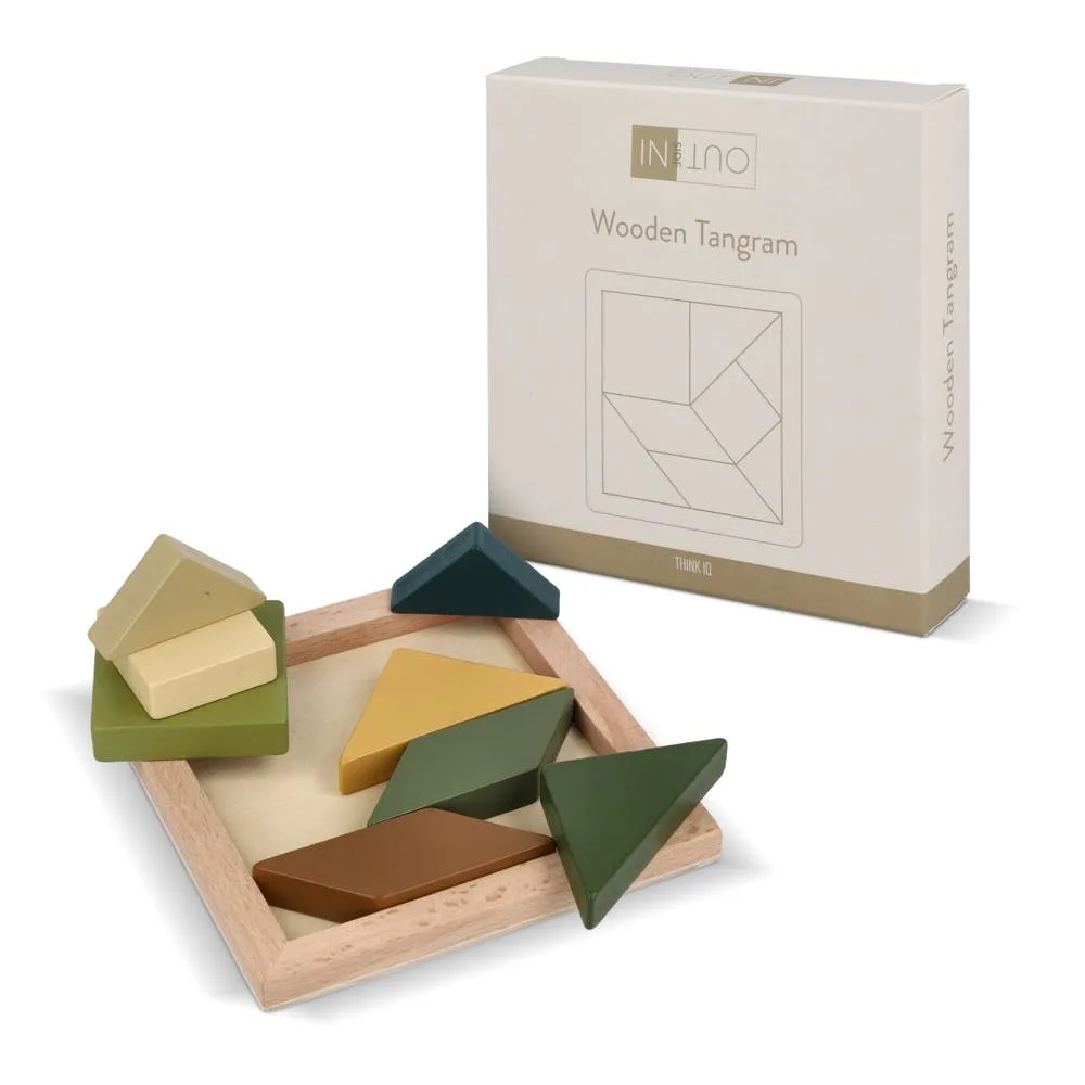InSideOut Houten Tangram think IQ puzzle productfoto 3 - Hidalgo InSideOut Houten Tangram think IQ puzzle — productfoto 3