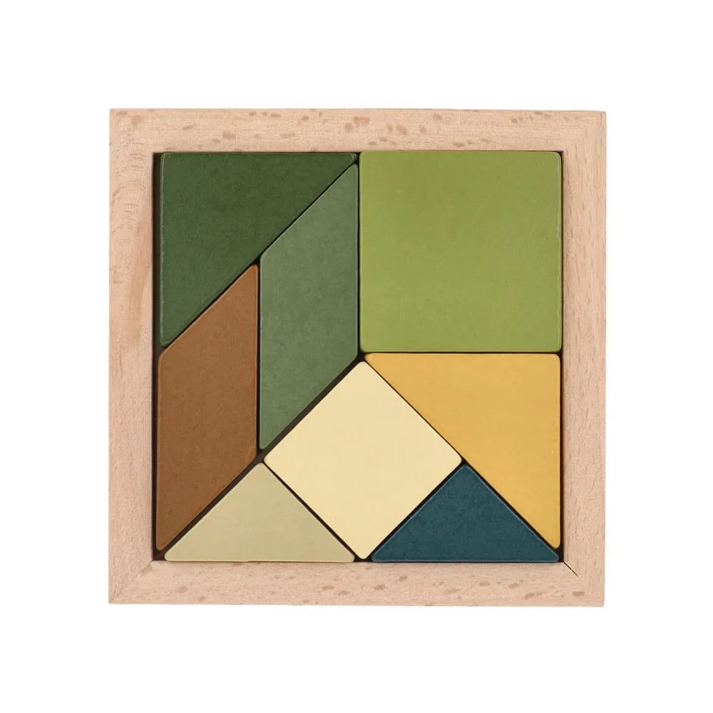InSideOut Houten Tangram think IQ puzzle productfoto 6 - Hidalgo InSideOut Houten Tangram think IQ puzzle — productfoto 6