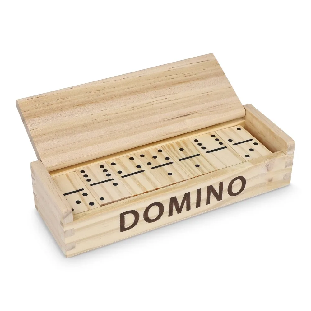 Dominospiel bedrucken InSideOut Holz nachhaltig 28-teilig — Produktfoto 15