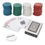 InSideOut Poker set, fluor assorti — productfoto 7