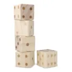 InSideOut Reuze houten dobbelsteen spel — productfoto 2