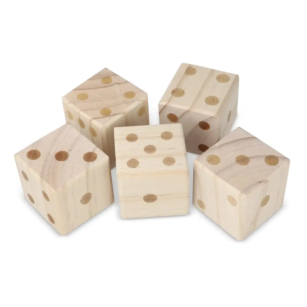 InSideOut Reuze houten dobbelsteen spel — productfoto 4