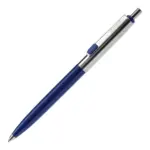 Balpen topper metaal, donkerblauw