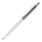 Balpen topper metaal, wit