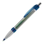 Balpen banner transparant, transparant blauw