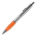 Balpen Hawaï zilver, zilver / oranje