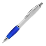 Balpen Hawaï hardcolour, wit / donkerblauw