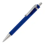 Balpen Antarctica metalen clip, ecru / donkerblauw