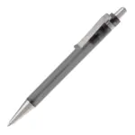 Balpen Antarctica metalen clip, ecru / grijs