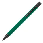 Balpen Alicante soft touch, donker groen / zwart