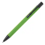 Balpen Alicante soft touch, lichtgroen / zwart