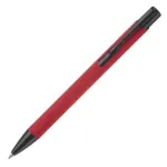 Balpen Alicante soft touch, rood / zwart