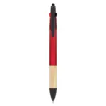 3-kleuren pen met bamboe grip — productfoto 3
