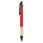 3-kleuren pen met bamboe grip — productfoto 4