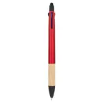 3-kleuren pen met bamboe grip — productfoto 5