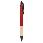 3-kleuren pen met bamboe grip — productfoto 6