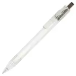 R-PET pen transparant zwart - Hidalgo-werbeartikel R-PET pen, transparant zwart