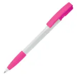 Balpen Nash grip hardcolour, wit / roze — productfoto 40