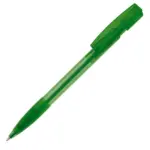 Balpen Nash grip transparant, transparant groen