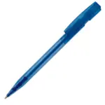 Balpen Nash transparant, transparant blauw