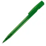 Balpen Nash transparant, transparant groen