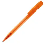 Balpen Nash transparant, transparant oranje