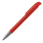 Balpen Atlas hardcolour metalen tip, rood