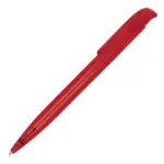 Balpen Atlas transparant, transparant rood