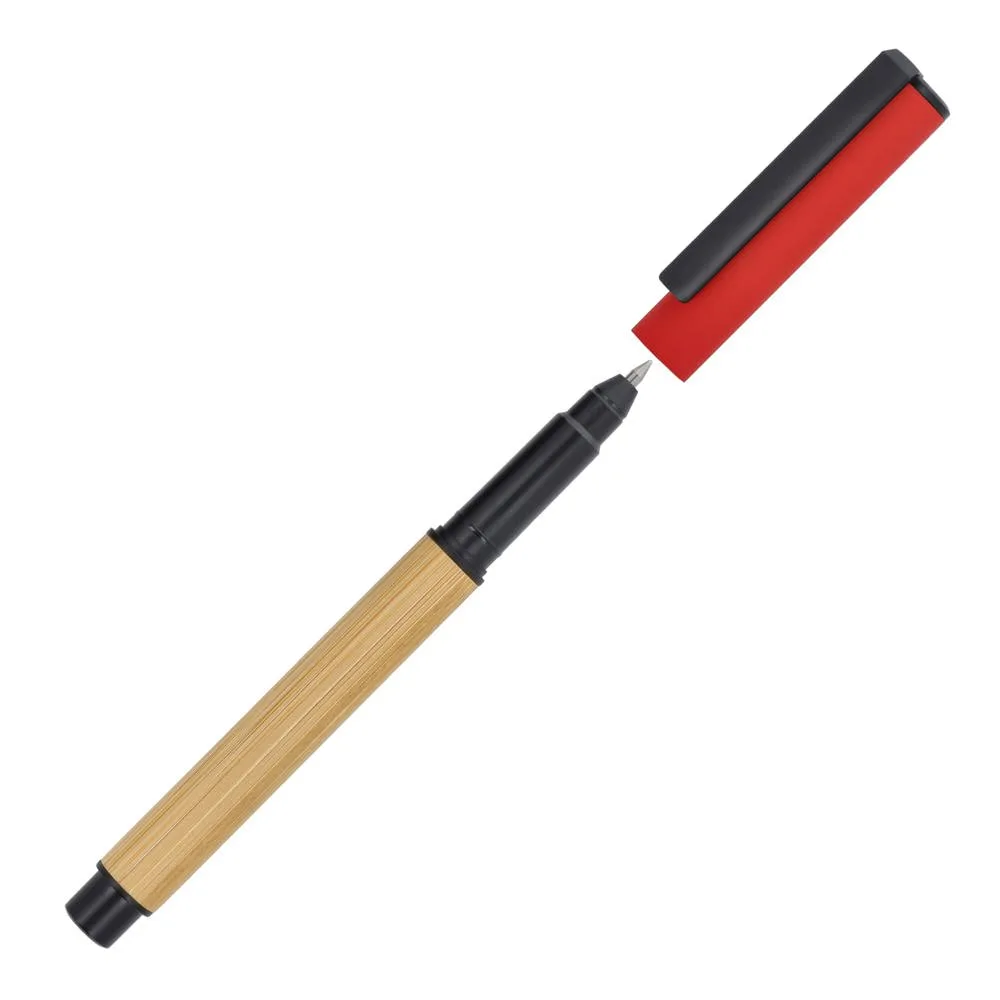 Rollerbal bamboo donker rood - Hidalgo Rollerbal bamboo, donker rood
