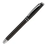 Rollerball two stripes aluminium, zwart