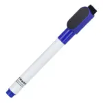 Whiteboardmarker met magneet en wisser, blauw